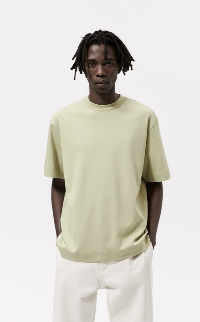 Limestone Relaxed Tee | Urban Forge oversized t-shirt