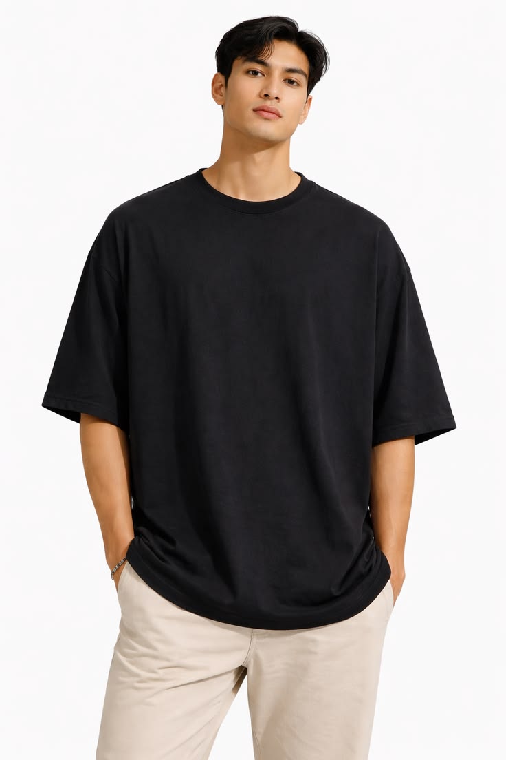 Noir Drift Oversized Tee | Urban Forge oversized t-shirt
